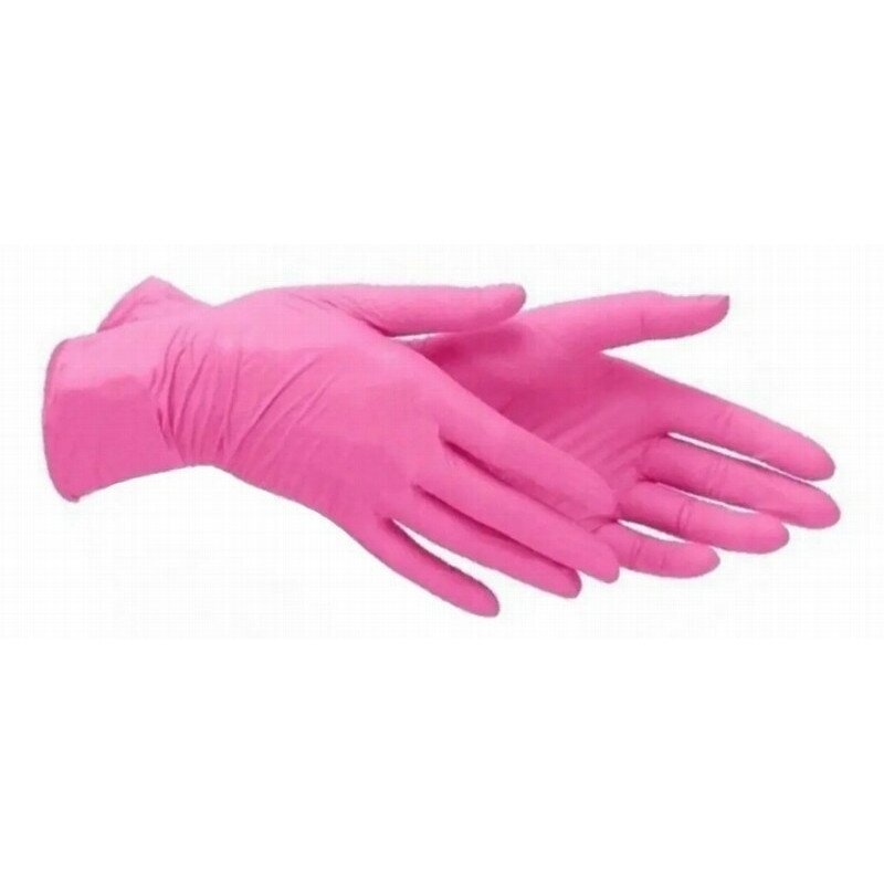 BERRY vienkartinės nitrilinės pirštinės be pudros PINK, 100 vnt. BERRY vienkartinės nitrilinės pirštinės be pudros PINK, 100 vnt.