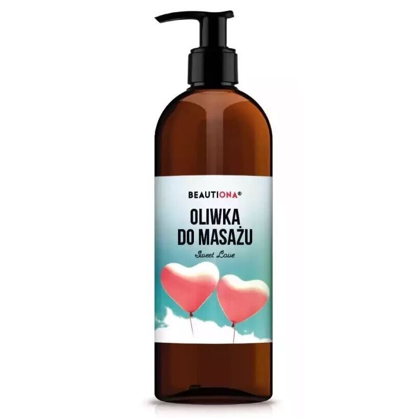BEAUTIONA profesionalus masažinis aliejus SWEET LOVE, 500 ml BEAUTIONA profesionalus masažinis aliejus SWEET LOVE, 500 ml