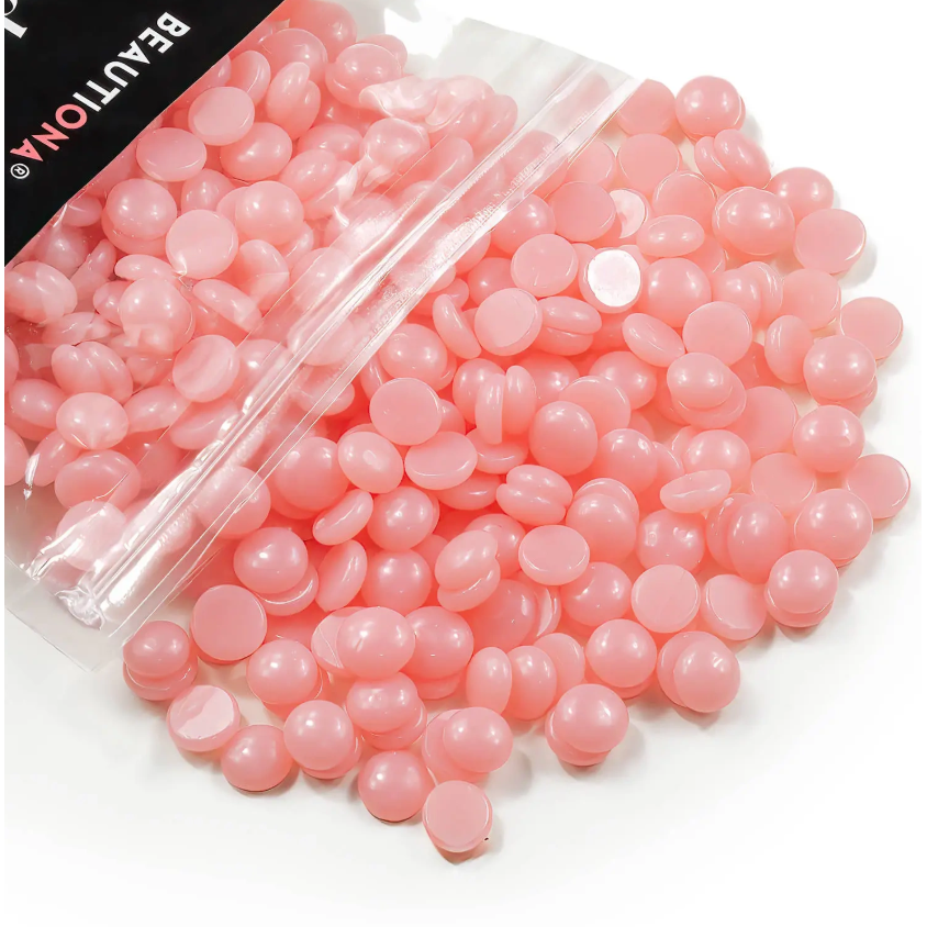 BEAUTIONA depiliacinis vaškas granulėmis PINK, 100 g 2 BEAUTIONA depiliacinis vaškas granulėmis PINK, 100 g 2