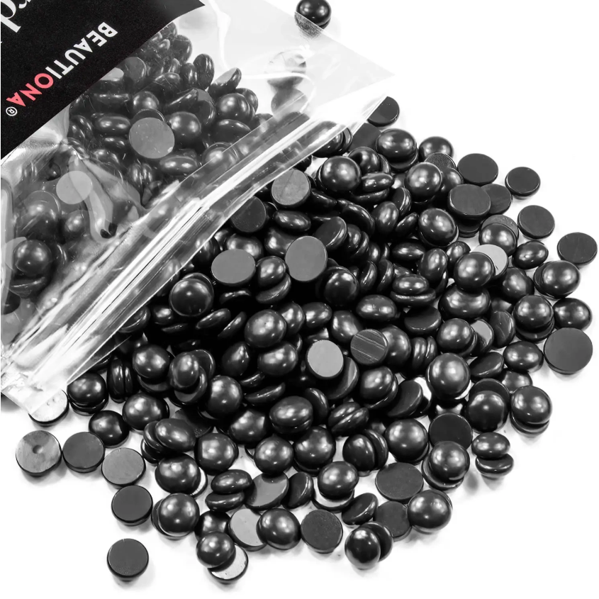 BEAUTIONA depiliacinis vaškas granulėmis BLACK, 1000 g 2