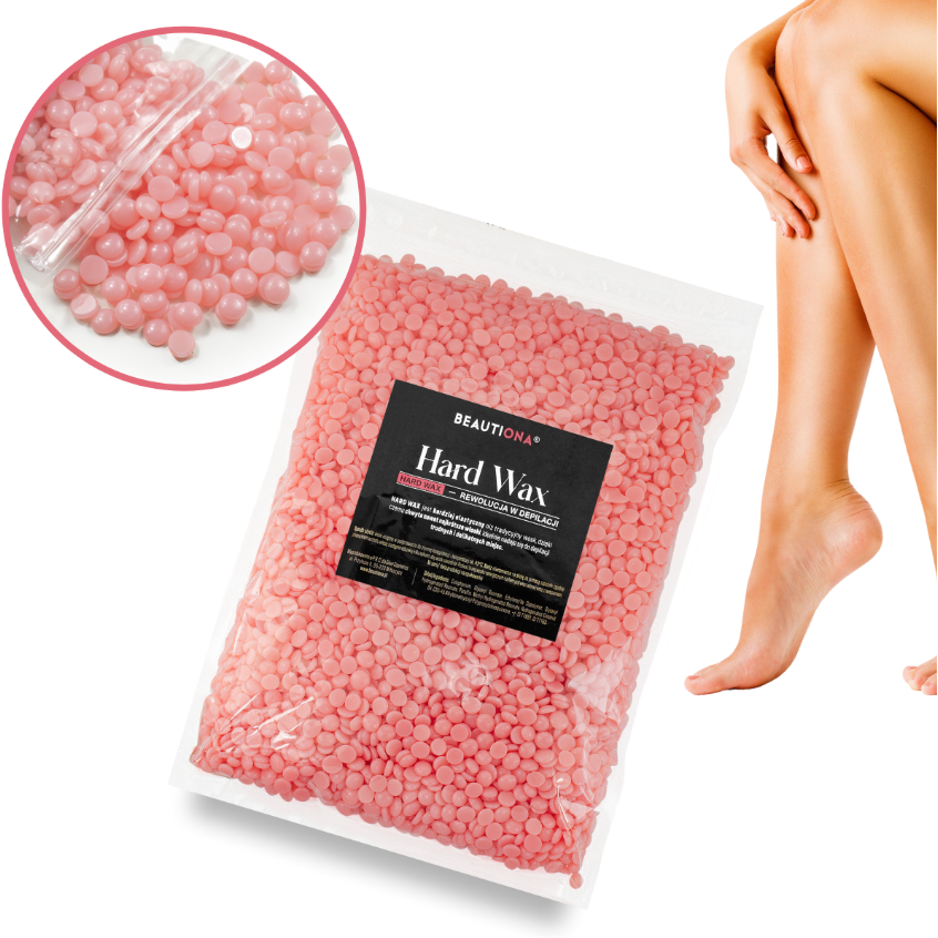 BEAUTIONA depiliacinis vaškas granulėmis PINK, 1000 g BEAUTIONA depiliacinis vaškas granulėmis PINK, 1000 g
