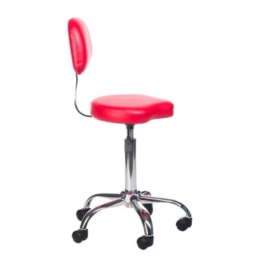 Profesionali meistro kėdė kosmetologams bei grožio salonams BH-7268, raudonos spalvos Profesionali meistro kėdė kosmetologams bei grožio salonams BH-7268, raudonos spalvos