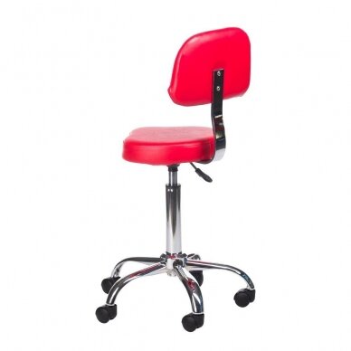 Profesionali meistro kėdė kosmetologams bei grožio salonams BH-7268, raudonos spalvos 4