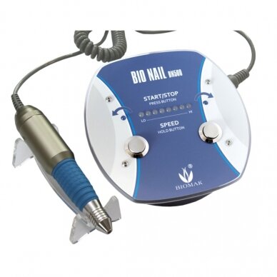 BIOMAK BN500 40W profesionali elektrinė freza manikiūro ir pedikiūro darbams, 20.000 apsukų BIOMAK BN500 40W profesionali elektrinė freza manikiūro ir pedikiūro darbams, 20.000 apsukų