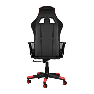 Biuro ir kompiuterinių žaidimų kėdė PREMIUM 916, juodai - raudonos spalvos 3