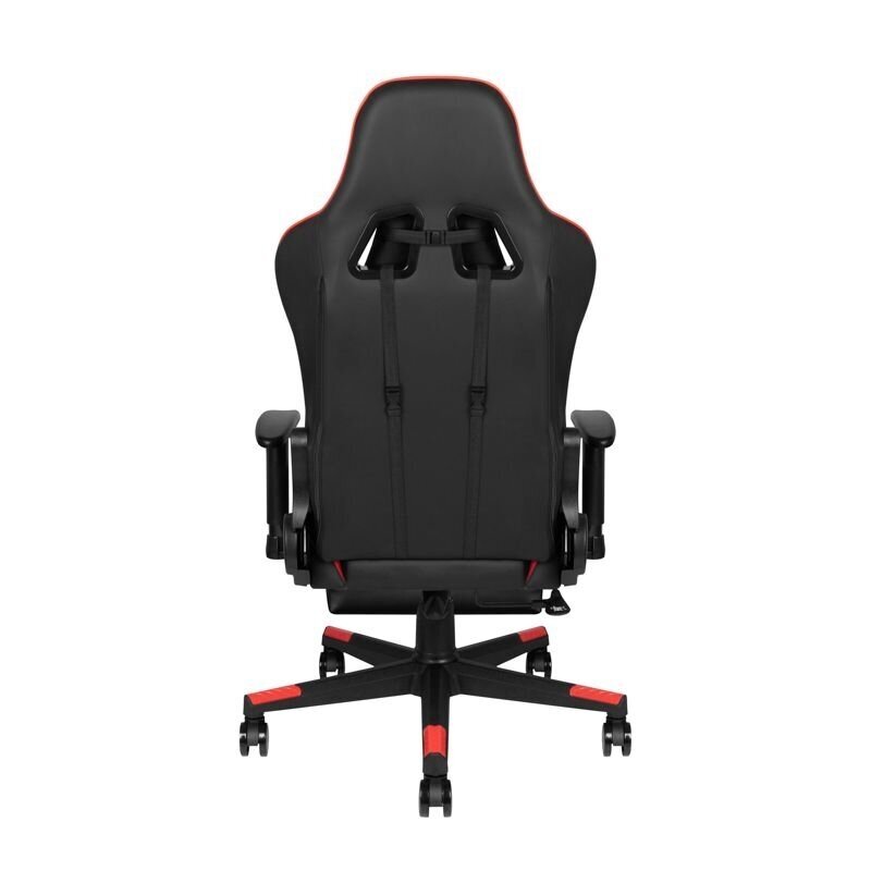 Biuro ir kompiuterinių žaidimų kėdė PREMIUM 557, raudonai juodos spalvos 3