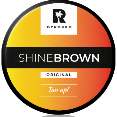 BYROKKO SHINE BROWN ORIGINAL įdegį skatinantis kremas, 210 ml BYROKKO SHINE BROWN ORIGINAL įdegį skatinantis kremas, 210 ml