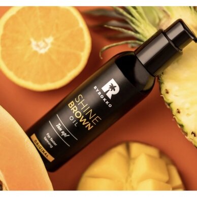 BYROKKO SHINE BROWN ORIGINAL įdegio aliejus, 150 ml BYROKKO SHINE BROWN ORIGINAL įdegio aliejus, 150 ml