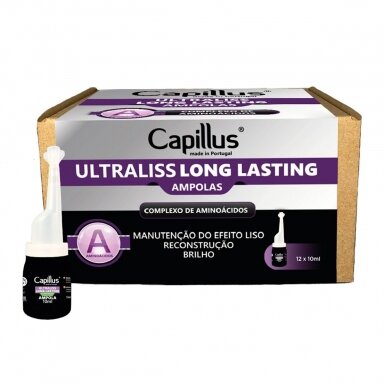 CAPILLUS ampulės plaukams ULTRALISS FORTE 10 ml 12 vnt. CAPILLUS ampulės plaukams ULTRALISS FORTE 10 ml 12 vnt.