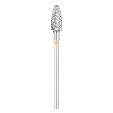 EXO PROFESSIONAL profesionalus frezos antgalis manikiūrui OVAL 6,0 mm YL CARBON EXO PROFESSIONAL profesionalus frezos antgalis manikiūrui OVAL 6,0 mm YL CARBON