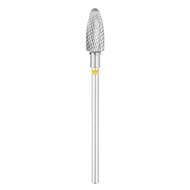 EXO PROFESSIONAL profesionalus frezos antgalis manikiūrui OVAL 6,0 mm YL CARBON EXO PROFESSIONAL profesionalus frezos antgalis manikiūrui OVAL 6,0 mm YL CARBON