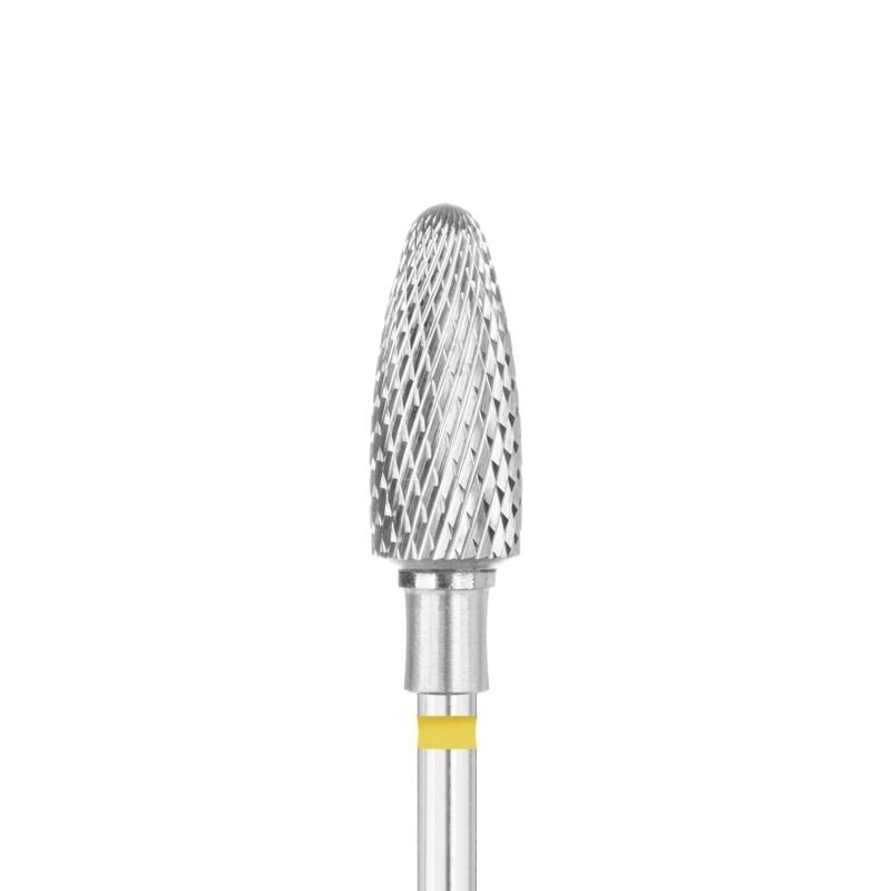 EXO PROFESSIONAL profesionalus frezos antgalis manikiūrui OVAL 6,0 mm YL CARBON 1 EXO PROFESSIONAL profesionalus frezos antgalis manikiūrui OVAL 6,0 mm YL CARBON 1
