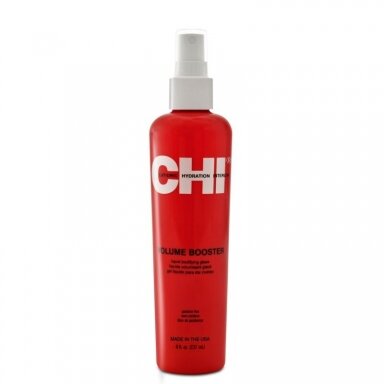 CHI TS VOLUME BOOSTER LIQUID GEL  apimties suteikiantis skystas gelis-purškiklis plaukams, 237 ml