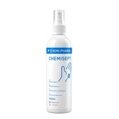 CHEMISEPT rankų dezinfekantas, 250 ml CHEMISEPT rankų dezinfekantas, 250 ml