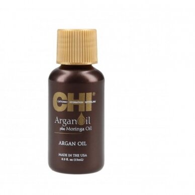 CHI ARGAN OIL lengvas atkuriamasis maitinantis ir plaukus drėkinantis aliejus, 15 ml. CHI ARGAN OIL lengvas atkuriamasis maitinantis ir plaukus drėkinantis aliejus, 15 ml.