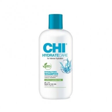 CHI HYDRATECARE drėkinantis plaukų šampūnas, 355ml CHI HYDRATECARE drėkinantis plaukų šampūnas, 355ml