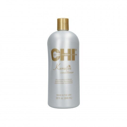 CHI KERATIN atkuriamasis plaukų kondicionierius, 946 ml. CHI KERATIN atkuriamasis plaukų kondicionierius, 946 ml.