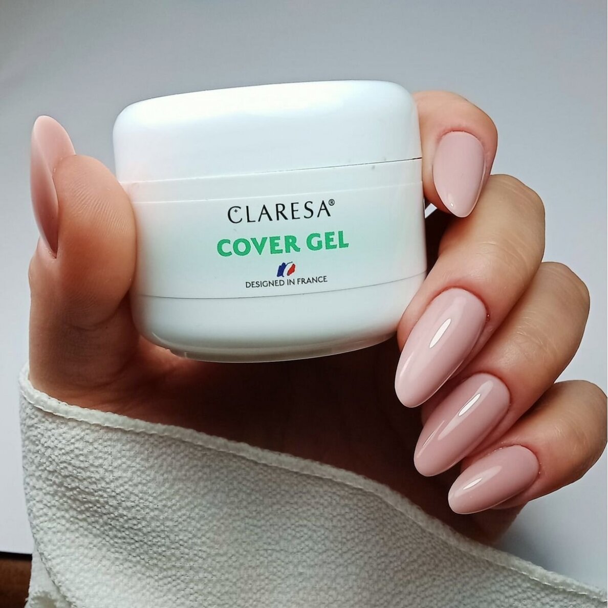 CLARESA COVER GEL vienfazis modeliavimo gelis, 15 g. 1