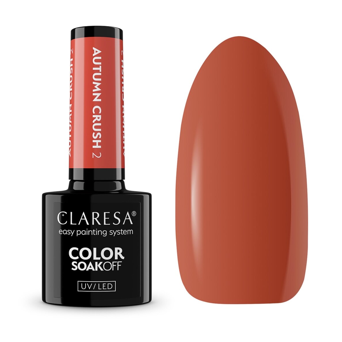CLARESA ilgalaikis hibridinis nagų lakas AUTUMN CRUSH 2, 5 g CLARESA ilgalaikis hibridinis nagų lakas AUTUMN CRUSH 2, 5 g