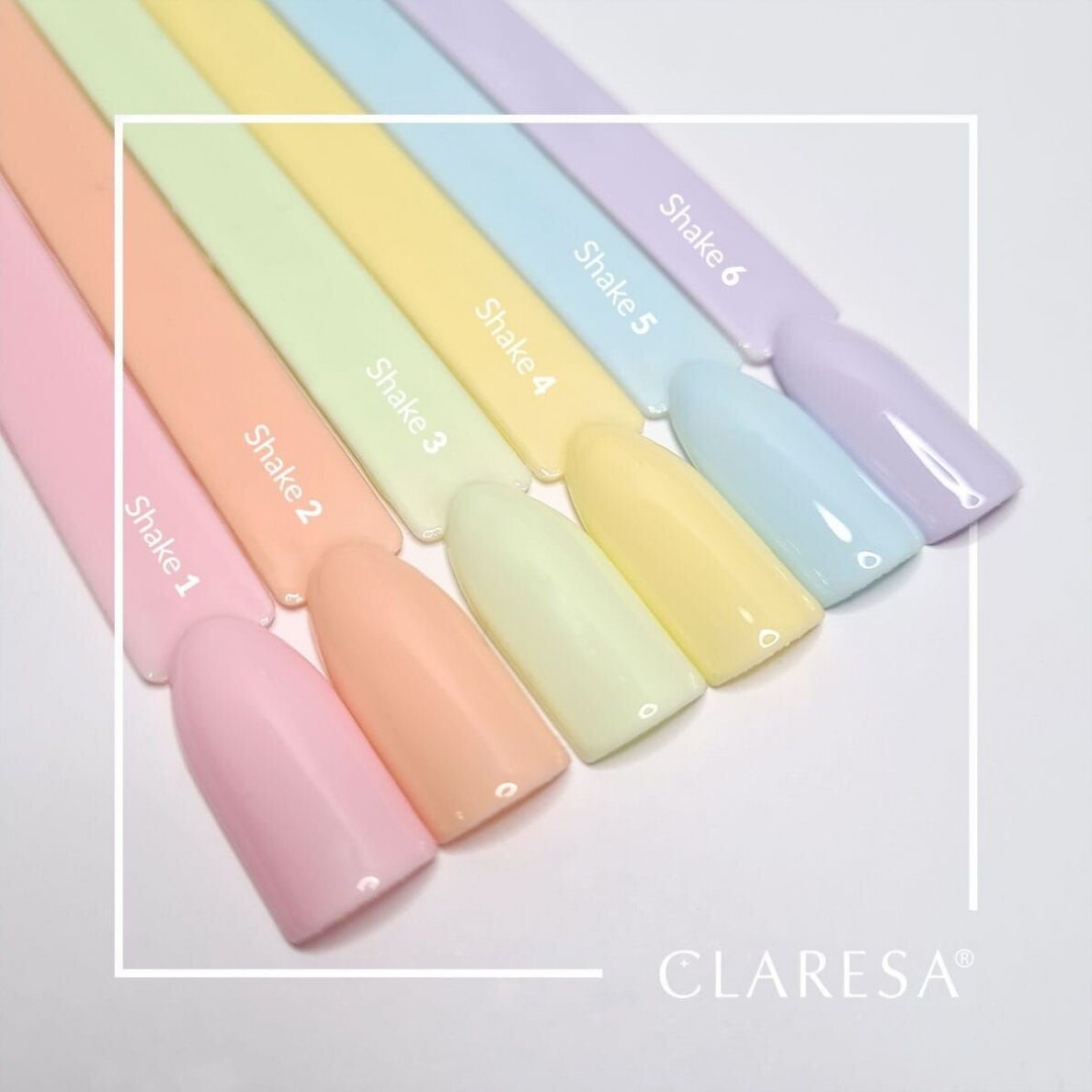 CLARESA ilgalaikis hibridinis nagų lakas SHAKE 3, 5g. 3
