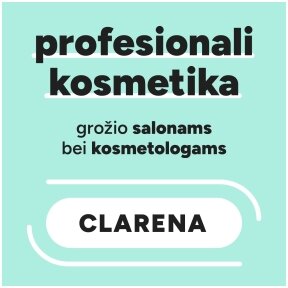 CLARENA - profesionali kosmetika grožio salonams bei kosmetologams