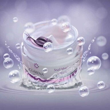 CLARENA POISON LINE SNAIL MUCIN CREAM lengvas kremas su sraigių mucinu, 50 ml CLARENA POISON LINE SNAIL MUCIN CREAM lengvas kremas su sraigių mucinu, 50 ml