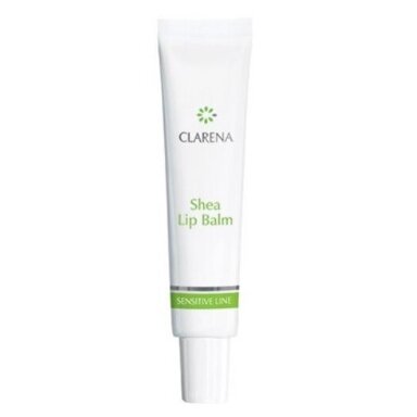 CLARENA SENSITIVE Shea lūpų balzamas, 15ml