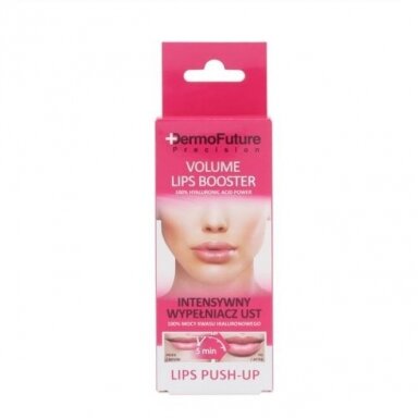 DERMOFUTURE VOLUME LIPS BOOSTER lūpų putlinimo priemonė, 12 ml DERMOFUTURE VOLUME LIPS BOOSTER lūpų putlinimo priemonė, 12 ml