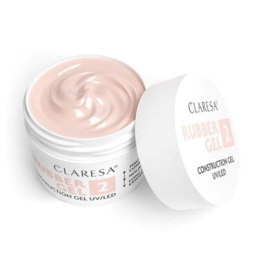 CLARESA gelinio lakavimo bazė RUBBER GEL 2, 12 g CLARESA gelinio lakavimo bazė RUBBER GEL 2, 12 g