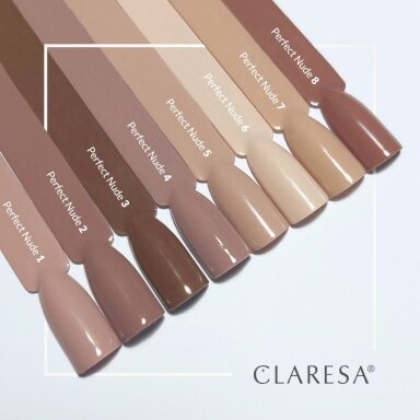 CLARESA ilgalaikis hibridinis nagų lakas PERFECT NUDE 2, 5g. CLARESA ilgalaikis hibridinis nagų lakas PERFECT NUDE 2, 5g.