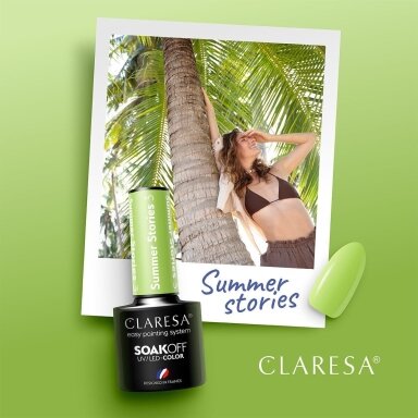CLARESA ilgalaikis hibridinis nagų lakas SUMMER STORIES 3, 5g. CLARESA ilgalaikis hibridinis nagų lakas SUMMER STORIES 3, 5g.