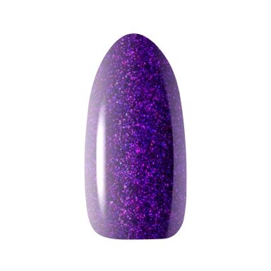 CLARESA ilgalaikis hibridinis nagų lakas Galaxy Purple, 5g.