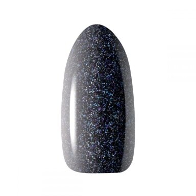 CLARESA ilgalaikis hibridinis nagų lakas Galaxy Black, 5g.