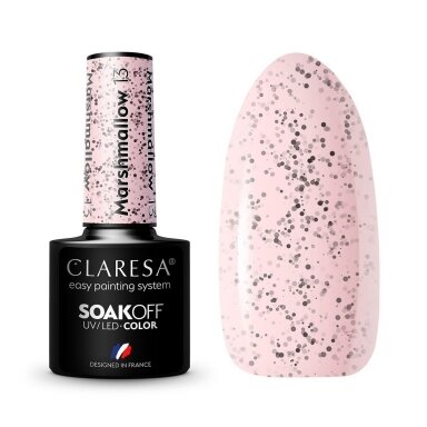 CLARESA ilgalaikis hibridinis nagų lakas MARSHMALLOW 13, 5g. CLARESA ilgalaikis hibridinis nagų lakas MARSHMALLOW 13, 5g.