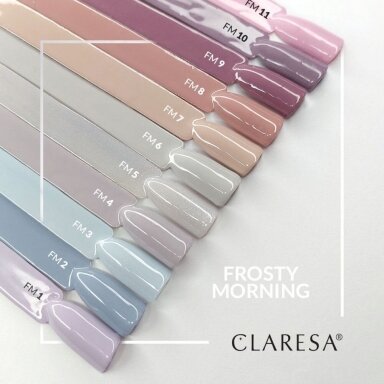 CLARESA ilgalaikis hibridinis nagų lakas Frosty Morning 7, 5g.