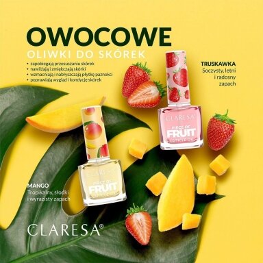 CLARESA MANGO nagų aliejukas, 5 g. CLARESA MANGO nagų aliejukas, 5 g.