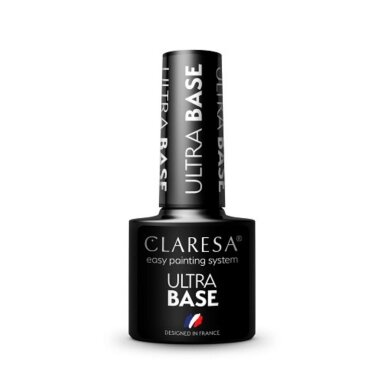 CLARESA hibridinė gelinio lakavimo bazė ULTRA BASE, 5g. CLARESA hibridinė gelinio lakavimo bazė ULTRA BASE, 5g.
