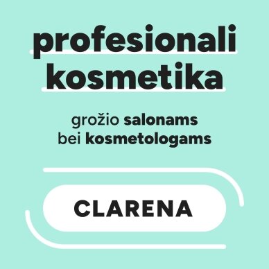 CLARENA - profesionali kosmetika grožio salonams bei kosmetologams