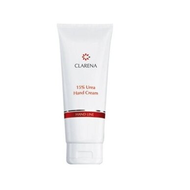 CLARENA 15% UREA drėkinantis ir regeneruojantis rankų kremas, 100 ml CLARENA 15% UREA drėkinantis ir regeneruojantis rankų kremas, 100 ml