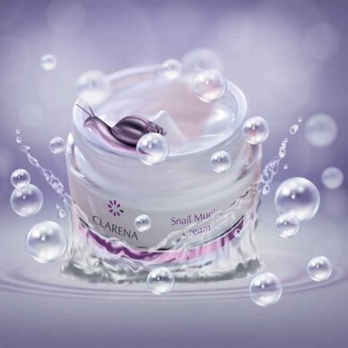 CLARENA POISON LINE SNAIL MUCIN CREAM lengvas kremas su sraigių mucinu, 50 ml 1 CLARENA POISON LINE SNAIL MUCIN CREAM lengvas kremas su sraigių mucinu, 50 ml 1