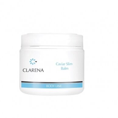 CLARENA CAVIAR SLIM BALM kreminis losjonas skatinantis riebalinio audinio skaidymą ir šalinimą, 500 ml CLARENA CAVIAR SLIM BALM kreminis losjonas skatinantis riebalinio audinio skaidymą ir šalinimą, 500 ml