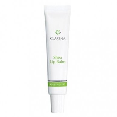 CLARENA SENSITIVE Shea lūpų balzamas, 15ml CLARENA SENSITIVE Shea lūpų balzamas, 15ml