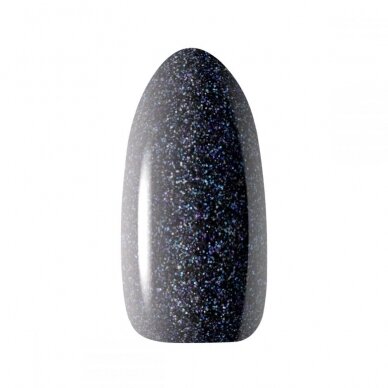 CLARESA ilgalaikis hibridinis nagų lakas Galaxy Black, 5g. 1