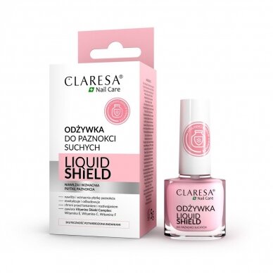 CLARESA Liquid Shield nagų kondicionierius, 5 g CLARESA Liquid Shield nagų kondicionierius, 5 g