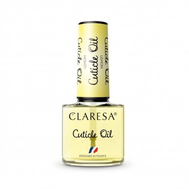 CLARESA maitinantis nagų ir odelių aliejukas LEMON, 5 ml CLARESA maitinantis nagų ir odelių aliejukas LEMON, 5 ml
