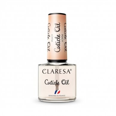CLARESA nagų aliejukas PEACH 5 g CLARESA nagų aliejukas PEACH 5 g