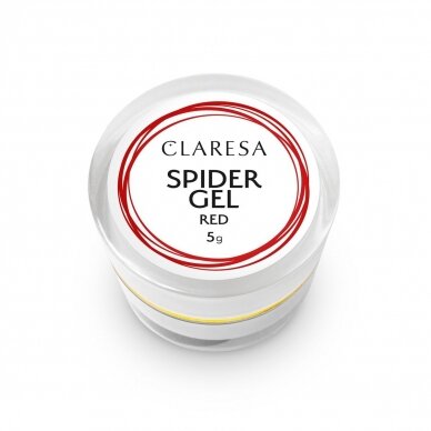 CLARESA Spider gelis RED, 5 g. CLARESA Spider gelis RED, 5 g.