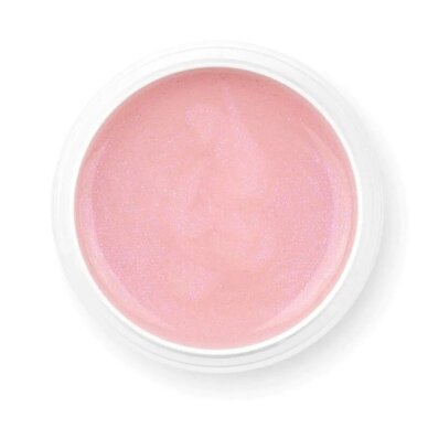 CLARESA statybinis gelis nagų priauginimui SOFT&EASY GEL BLINKING PINK, 45 g. 2 CLARESA statybinis gelis nagų priauginimui SOFT&EASY GEL BLINKING PINK, 45 g. 2
