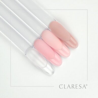 CLARESA statybinis gelis SOFT&EASY GEL NATURAL, 12 g. 2 CLARESA statybinis gelis SOFT&EASY GEL NATURAL, 12 g. 2