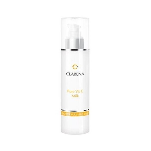 CLARENA POWER PURE VIT C makiažo valiklis skirtas papilkėjusios odos su išsiplėtusiais kapiliarais priežiūrai, 200ml